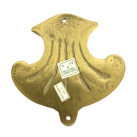 Pair Of Bombay Company Brass Wall Sconces Urn Design Vintage 1989 - Picture 9 of 10